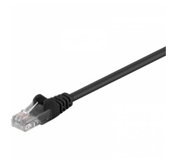 Slika izdelka: GOOBAY U/UTP CAT 5e patch 1 m črn mrežni povezovalni kabel