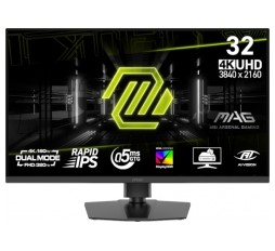Slika izdelka: Zaslon MSI MAG 322URDF E16 / 31.5" / UHD / Rapid IPS / 160Hz / 0.5ms (GtG) / črn - nastavljiv po višini