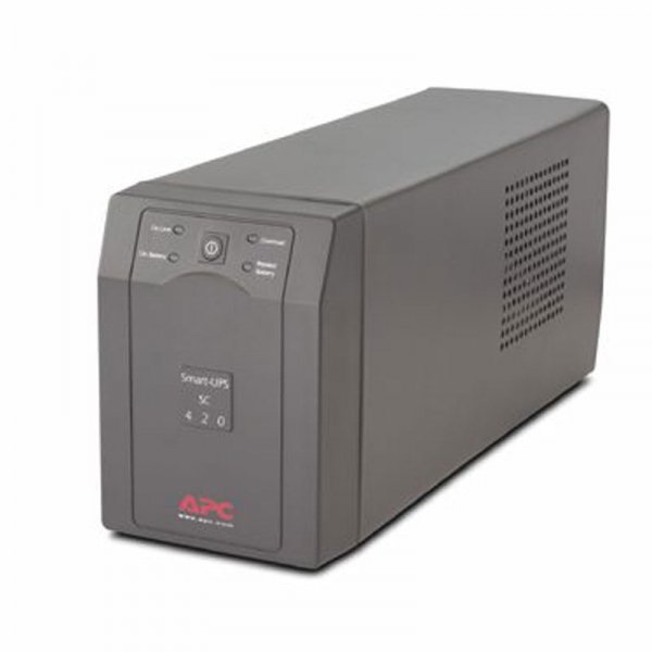 APC Smart-UPS SC420 Line-Interactive 420VA 260W UPS 120V UPS ...