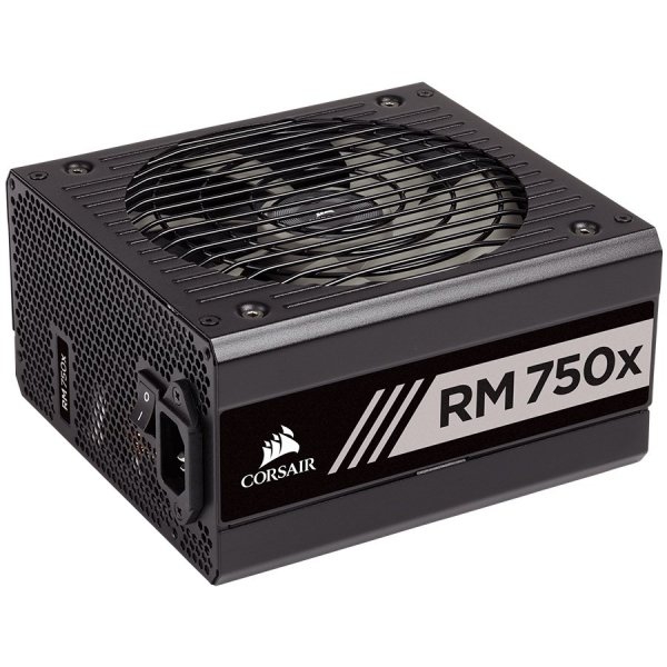 Corsair rmx series rm750x | 750w | 80 plus gold | modularni napajalnik 1 Corsair rmx series. Rm750x 80 plus gold fully modular atx power supply, eu version - cp-9020179-eu - komponentko