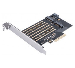 Slika izdelka: Adapter SSD, iz M.2 NVMe/SATA na PCIe 3.0 x4, ORICO PDM2