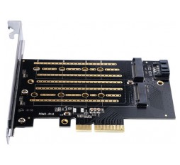Slika izdelka: Adapter SSD, iz M.2 NVMe/SATA na PCIe 3.0 x4, ORICO PDM2