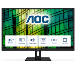 Slika izdelka: AOC Q32E2N 31,5" IPS QHD monitor
