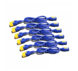 Slika izdelka: APC IEC KIT 6 10A 1,2m modri napajalni kabli za Rack PDU