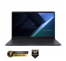 Slika izdelka: ASUS ExpertBook B1 15,6" (39,62cm) FHD Intel Core 7 240H 16GB 1TB prenosni računalnik B1503CVA-WB150U4D0N