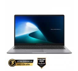 Slika izdelka: ASUS ExpertBook P1 15,6" (39,62cm) FHD Intel Core 7 240H 16GB 1TB Windows 11 Pro prenosni računalnik P1503CVA-WB240H4D0XN