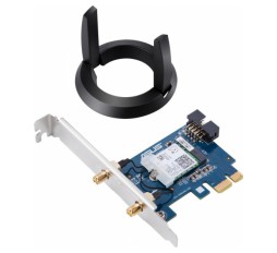 Slika izdelka: ASUS PCE-AC58BT brezžična PCI-E mrežna kartica, 802.11a/b/g/n/ac + Bluetooth 5.0, 1733Mbps