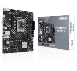 Slika izdelka: ASUS PRIME H610M-K, DDR5, SATA3, HDMI, USB3.2Gen1, LGA1700 mATX