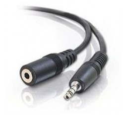 Slika izdelka: Audio kabel E-Green 3.5mm - 3.5mm M/F 3m