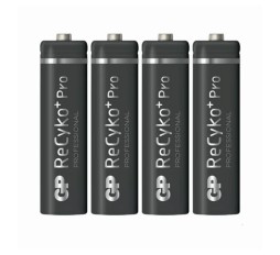 Slika izdelka: GP polnilna baterija AA-2000 mAh Ni-Mh ReCyko+ Pro 4 kom