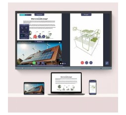 Slika izdelka: BenQ Board Essential RE8604 218,4cm (86") 4K IPS EDLA na dotik interaktivni monitor
