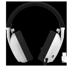 Slika izdelka: CANYON Ego GH-13, Gaming BT headset, +virtual 7.1 support in 2.4G mode, with chipset BK3288X, BT version 5.2, cable 1.8M, size: 198x184x79mm, White