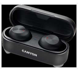 Slika izdelka: CANYON TWS-1, Bluetooth slušalke z mikrofonom, črna