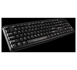 Slika izdelka: CANYON KB-1, Wired Keyboard, 104 keys, USB2.0, Black, cable length 1.5m, 443*145*24mm, 0.37kg, Adriatic