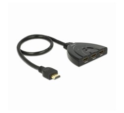 Slika izdelka: Delock HDMI stikalo dvosmerno 3x1 4K 30Hz 87619