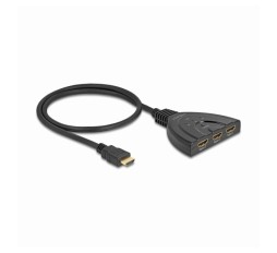 Slika izdelka: Delock HDMI stikalo enosmerno 3x1 8K 60Hz 18649