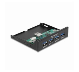 Slika izdelka: Delock hub USB 3.2 4x TipA notranji 64166