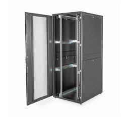Slika izdelka: Digitus kabinet 42U 2050 800x1000 črn sestavljen perf. vrata DN-19 SRV-42U-8-B