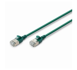 Slika izdelka: Digitus patch slim FTP CAT.6A  0,5m zelen