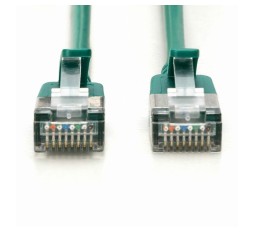 Slika izdelka: Digitus patch slim FTP CAT.6A  0,5m zelen