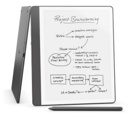 Slika izdelka: E-bralnik Amazon Kindle Scribe 2024, 10.2'' 16GB WiFi, 300dpi, Premium Pen, USB-C, siv