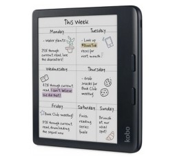 Slika izdelka: E-bralnik Kobo Libra Colour, 7'' Touch, 32GB, WiFi, črn
