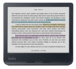 Slika izdelka: E-bralnik Kobo Libra Colour, 7'' Touch, 32GB, WiFi, črn