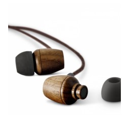 Slika izdelka: ENERGY SISTEM Eco Walnut Wood USB-C žične ušesne lesene slušalke