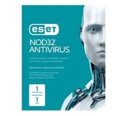 Slika izdelka: Antivirusni program ESET NOD32 Slo/Ang OEM (1 leto, 1 računalnik)