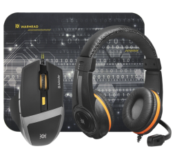 Slika izdelka: Gaming set slušalke+miška+podlaga DEFENDER Warhead MPH-1600