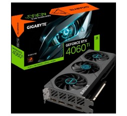 Slika izdelka: GIGABYTE GeForce RTX 4060 TI EAGLE 8G grafična kartica, GDDR6 8GB/128bit, PCI-E 4.0 x8, 2xHDMI, 2xDP, 1x8-pin, ATX 2-slot, Retail