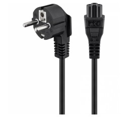 Slika izdelka: GOOBAY 230V/ 250V(AC) 3m črn napajalni kabel