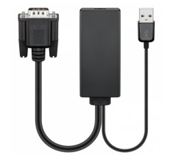 Slika izdelka: GOOBAY HDMI na VGA 0,1m (67816) črn adapter