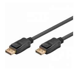 Slika izdelka: GOOBAY DisplayPort 1.4 (M/M) 2m 8K Certified 32,4Gbit/s kabel