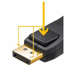 Slika izdelka: GOOBAY DisplayPort 2.0/2.1 (M/M) 3m 8K 40Gbit/s kabel