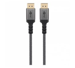 Slika izdelka: GOOBAY DisplayPort na DisplayPort 1.4 2m 8K DSC 32,4 Gbit/s pozlačen kabel