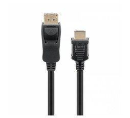 Slika izdelka: GOOBAY DisplayPort na HDMI 1m 4K 60Hz kabel