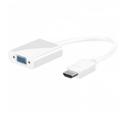 Slika izdelka: GOOBAY HDMI na VGA 0,15m bel adapter
