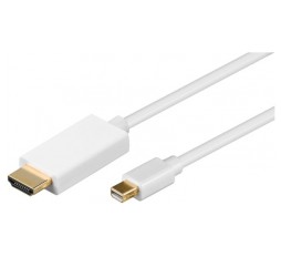 Slika izdelka: GOOBAY  Mini DisplayPort/HDMI (2M) 1.2 2m pozlačen kabel