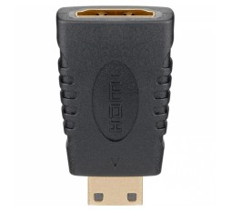 Slika izdelka: GOOBAY miniHDMI na HDMI 4K/60Hz črn adapter