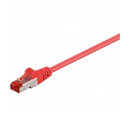 Slika izdelka: GOOBAY S/FTP CAT 6 patch 3m rdeč mrežni povezovalni kabel