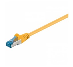 Slika izdelka: GOOBAY S/FTP CAT 6A patch 2m rumeni mrežni povezovalni kabel