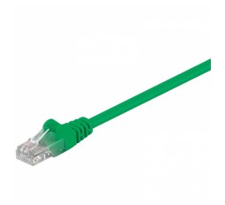 Slika izdelka: GOOBAY U/UTP CAT 5e patch 1 m zeleni mrežni povezovalni kabel