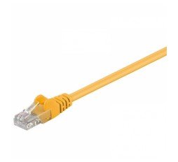 Slika izdelka: GOOBAY U/UTP CAT 5e patch 10 m rumeni mrežni povezovalni kabel