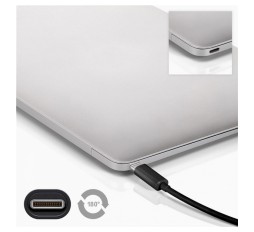 Slika izdelka: GOOBAY USB-C (M) na USB A (Ž) (USB 3.0) 0,2 m črn polnilni in sync kabel