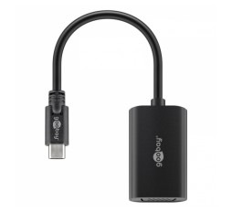 Slika izdelka: GOOBAY USB-C na VGA FHD črn adapter