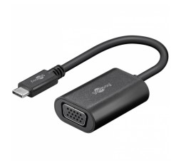 Slika izdelka: GOOBAY USB-C na VGA FHD črn adapter