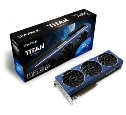 Slika izdelka: Grafična kartica Intel ARC A750 TITAN OC Edition, 8GB GDDR6, PCIe 4.0 x16, 3xDP, 1xHDMI, Sparkle