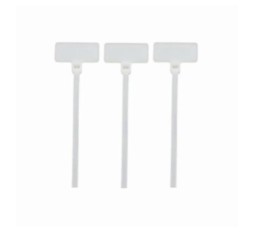 Slika izdelka: GW vezice označevalne 110mm bele pak/100 602074S