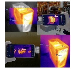 Slika izdelka: Habotest USB Tip C termovizijska kamera HT820